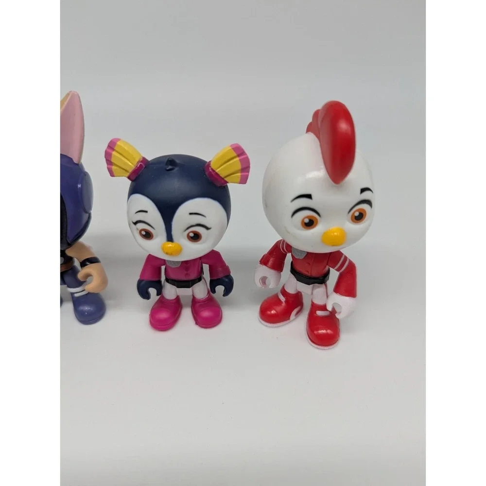 Nick Jr Top Wing Academy Figures Lot Of 5 Posable Rod Brody Penny Swift Baddy